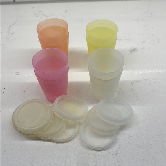 Tupperware Colorful tiny Set (8) - Picture 1 of 3